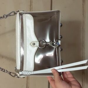 Vintage Rebecca Minkoff Clear Mini Mac Bag